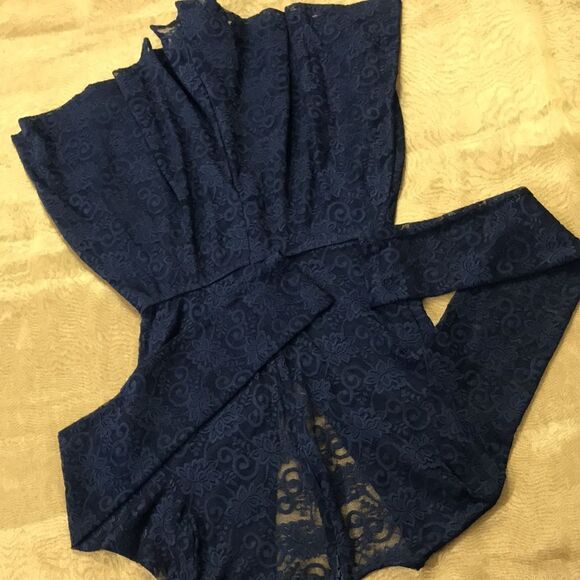 Black Lace Romper | size Small Approximately - Picture 12 of 14
